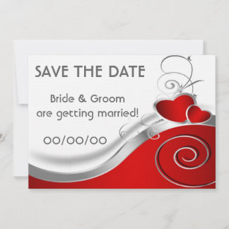 Spara datum: Hjärtan Spara Datumet