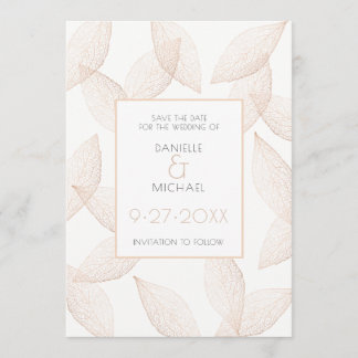 Spara datum Höst löv Spara Datumet