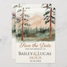 Spara datum i bergsvyn