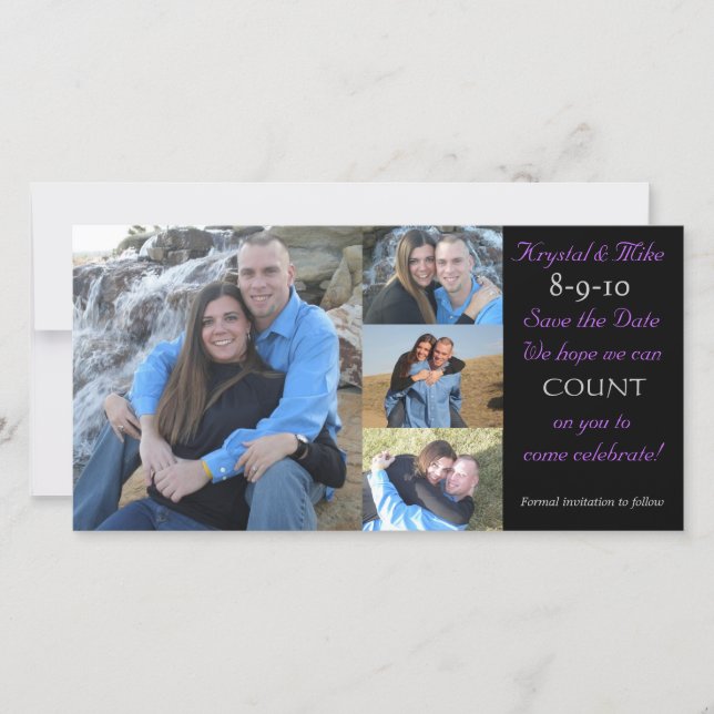 Spara datum i fotokollage datumet (Framsida)