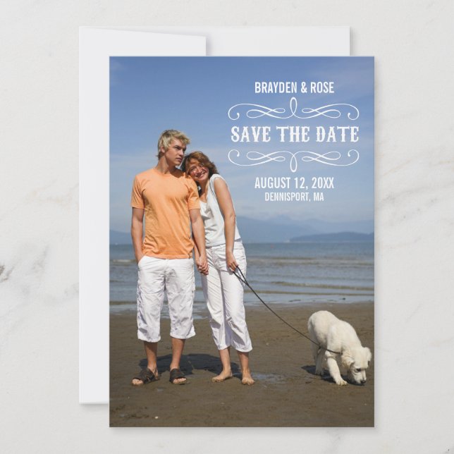 Spara datum i fullt Foto Spara Datumet (Framsida)