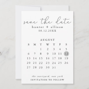 Spara datum-kalender datumet