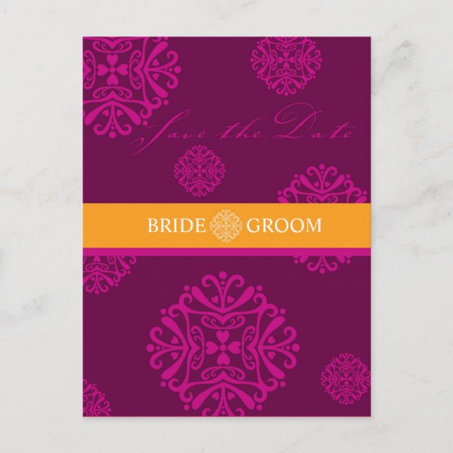 SPARA DATUM-KORT: charm 1 Vykort (Framsida)