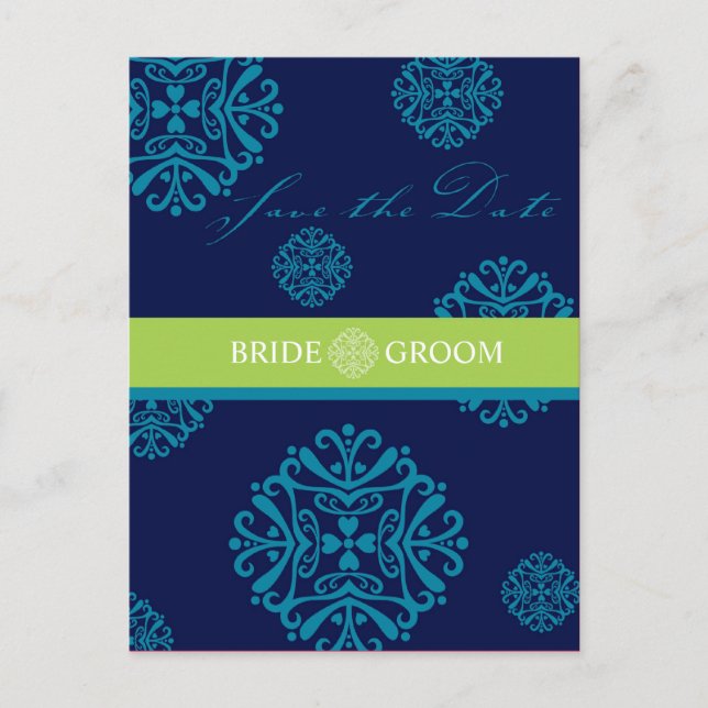 SPARA DATUM-KORT: charm 2 Vykort (Framsida)