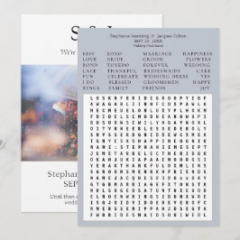 Spara datum - La för den moderna fotosökningen i B Inbjudningar