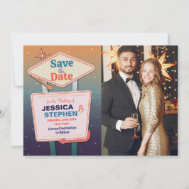 Spara Datum Las Vegas Kasino Foto Bröllop Datumet