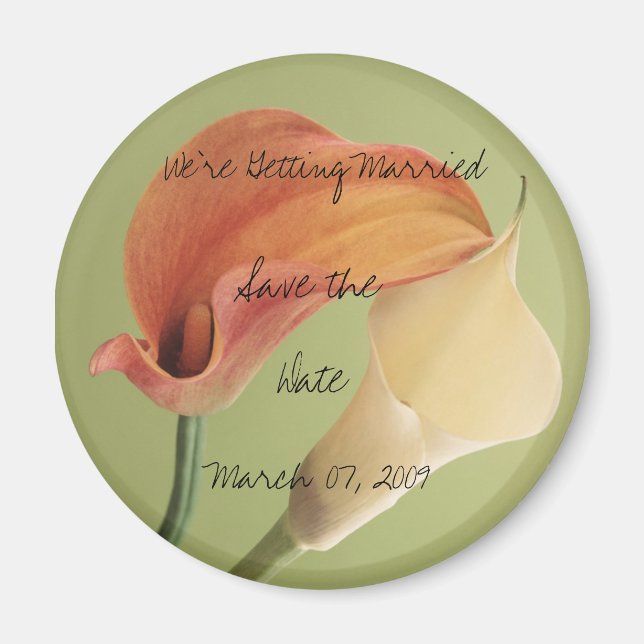 Spara datum magneter (Framsidan)