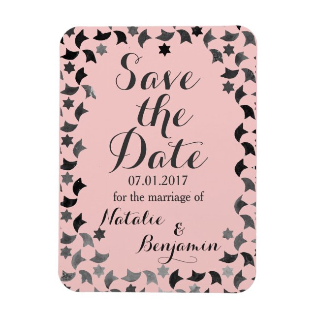 Spara datum magneter | ANPASSNINGSBAR FÄRG (Vertikal)