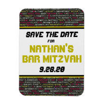 Spara datum magneter för Coder's Party Suite