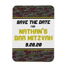 Spara datum magneter för Coder's Party Suite