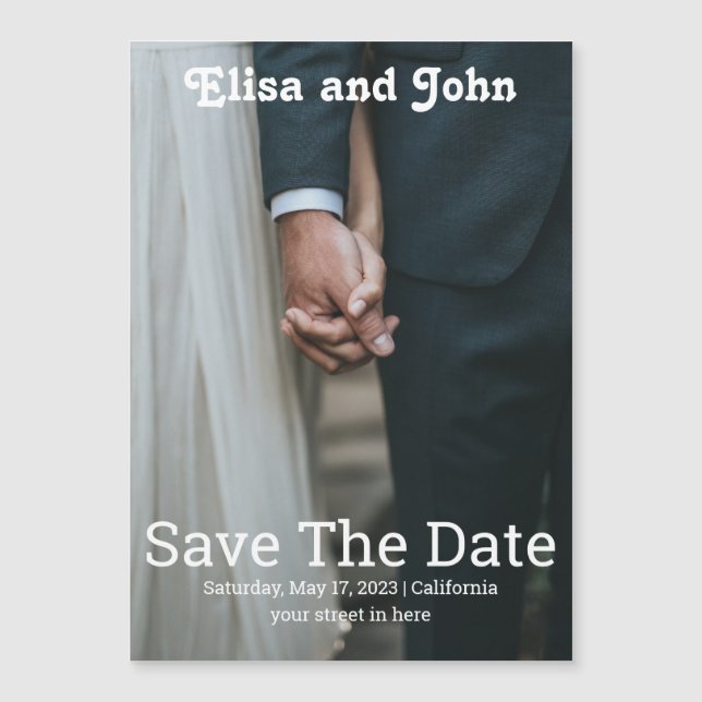 Spara datum, magnetkort (Framsida)