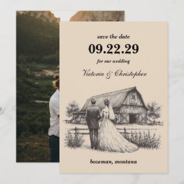 Spara datum med Barn Couple Datumet