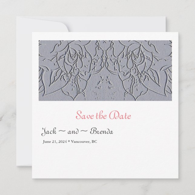 Spara datum med Stone Ro Datumet (Framsida)