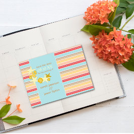 Spara datum meddelande {Beach Wedding Theme} Inbjudningar