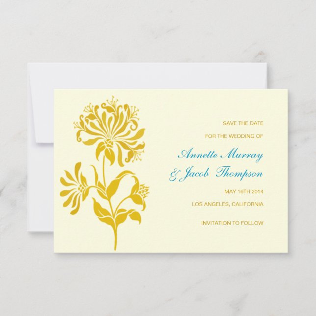 Spara datum-meddelande | Blomma | gotur Datumet (Framsida)