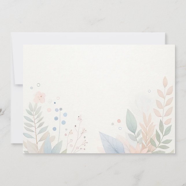 Spara datum meddelande-kort för elegant-skript spara datumet (Baksida)