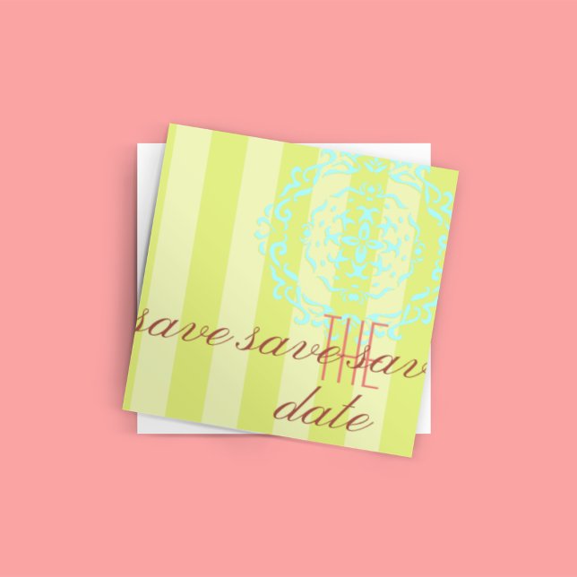 Spara datum meddelande-mall inbjudningar (Save the Date Announcement Template)