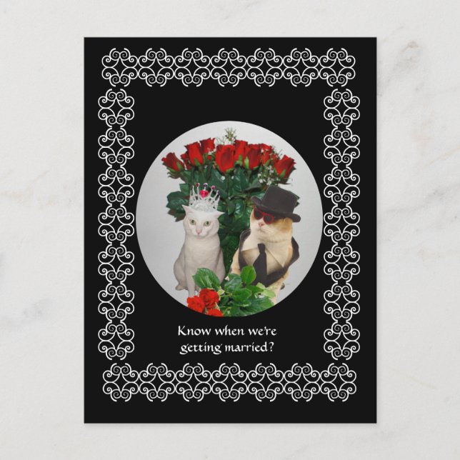 Spara datum! meddelande vykort (Framsida)