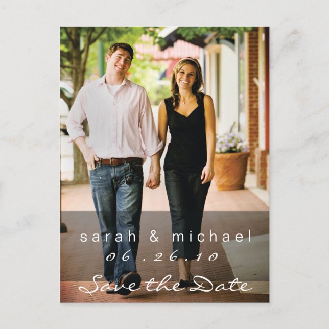 Spara datum postkort foto 02 meddelande vykort (Framsida)