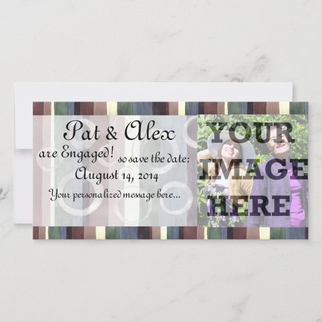 Spara datum - regnbåge 3 spara datumet (Framsida)