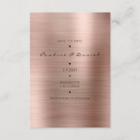 Spara datum Rosa ros Guld Cooper