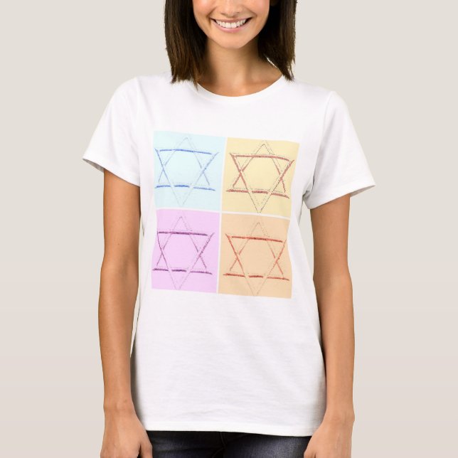 Spara datum/stjärna för David T-shirt (Framsida)