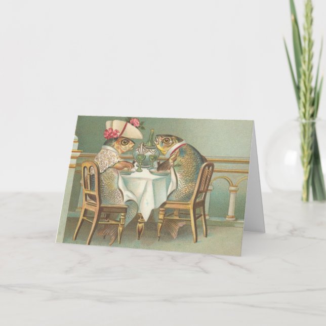 Spara datum - stort fiskekort för pappa-O Meddelande (Framsida)