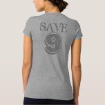 Spara datum T-skift T Shirt<br><div class="desc">Spara datum T-Shirts för par</div>