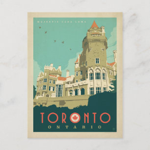 Spara datum Toronto, Ontario Meddelande Vykort