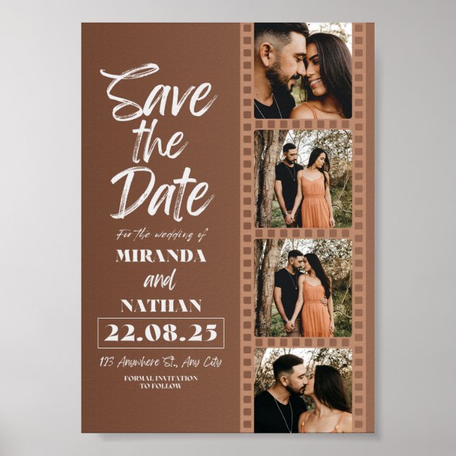 Spara Datum Tryck, Värde Affischpapper (Matta) Poster (Framsidan)