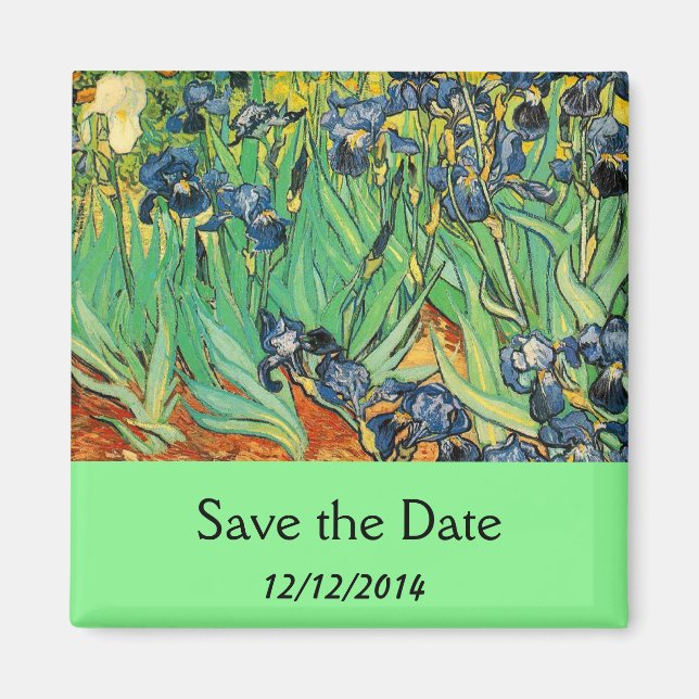 Spara datum, Vincent van Gogh, Irisar Magnet (Framsidan)