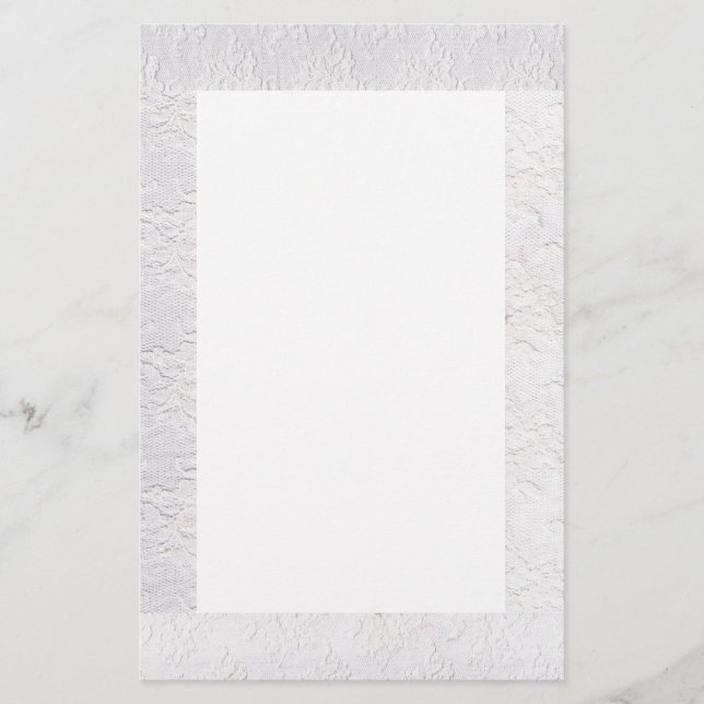 Spara datum/vit Snöre Brevpapper (Framsida)