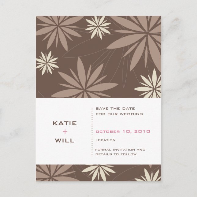 SPARA DATUM :: vitalitet Meddelande Vykort (Framsida)