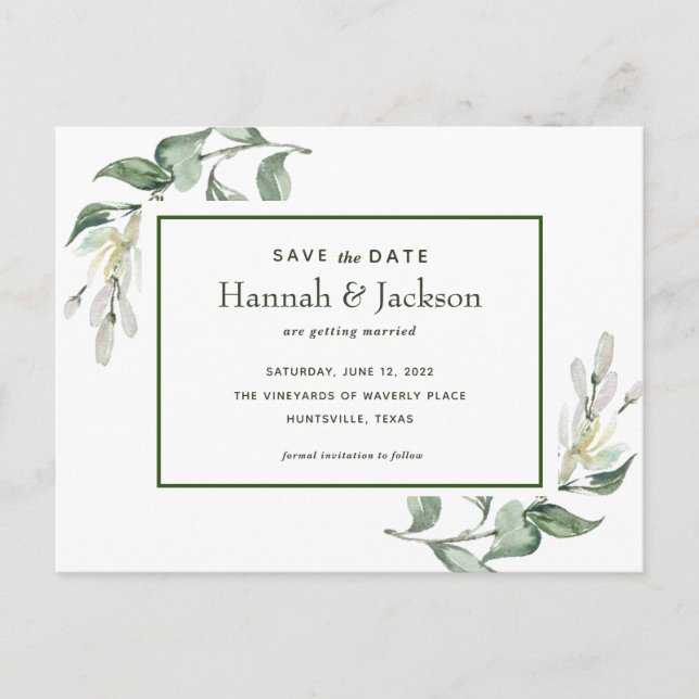 Spara datum *Waverly Place* vykort (Framsida)