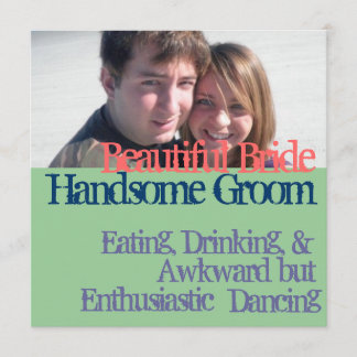 Spara-datum-webbplats inbjudan