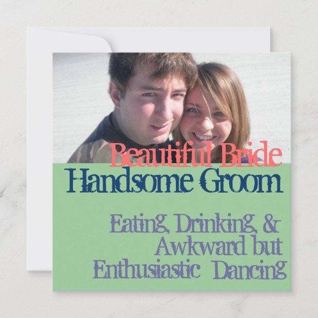 Spara-datum-webbplats inbjudan (Framsida)