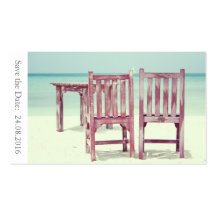 Spara datumblocket - Affärskortet