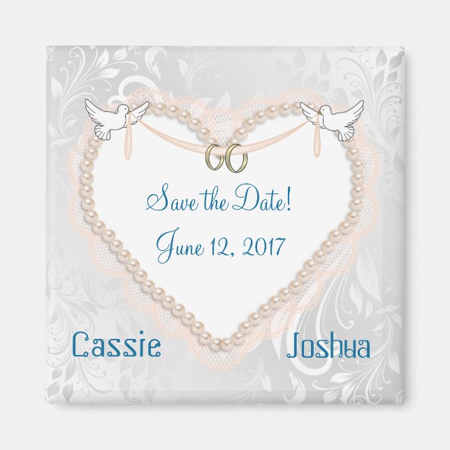 Spara datumduvor magnet (Framsidan)