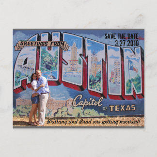 Spara datumen meddelande vykort