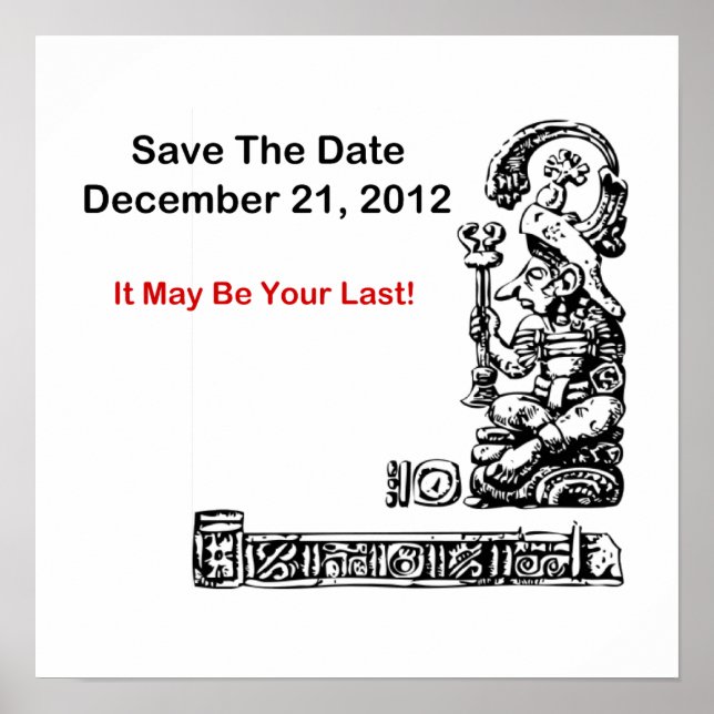 Spara datumet, 21 december 2012 - Apokalypsen Poster (Framsidan)