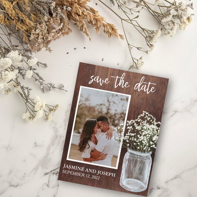 Spara datumet Babysand Blommor Foto   Meddelande Vykort (Skapare uppladdad)