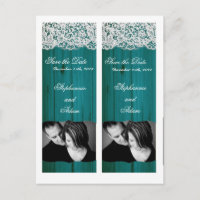 Spara datumet Bok-markera favoriter i Teal Woo som