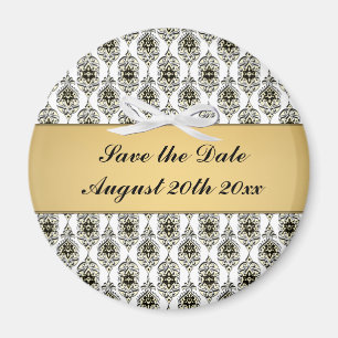 Spara datumet Bröllop-magnet Magnet