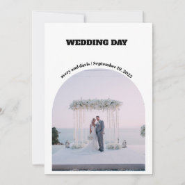 Spara datumet enkelt med foto inbjudningar