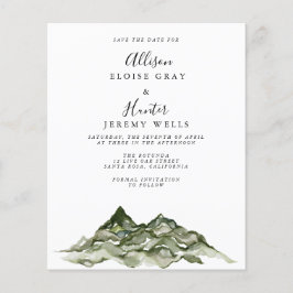 Spara datumet för berget