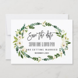 Spara datumet för Burgundy Marsala-Blommigtens han