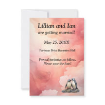 Spara datumet för den enkla Stil-färgen Penguin-pe