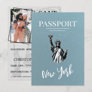 Spara datumet för det blå New York City-passet