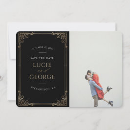 Spara datumet för det moderna, minimalistiska Ram