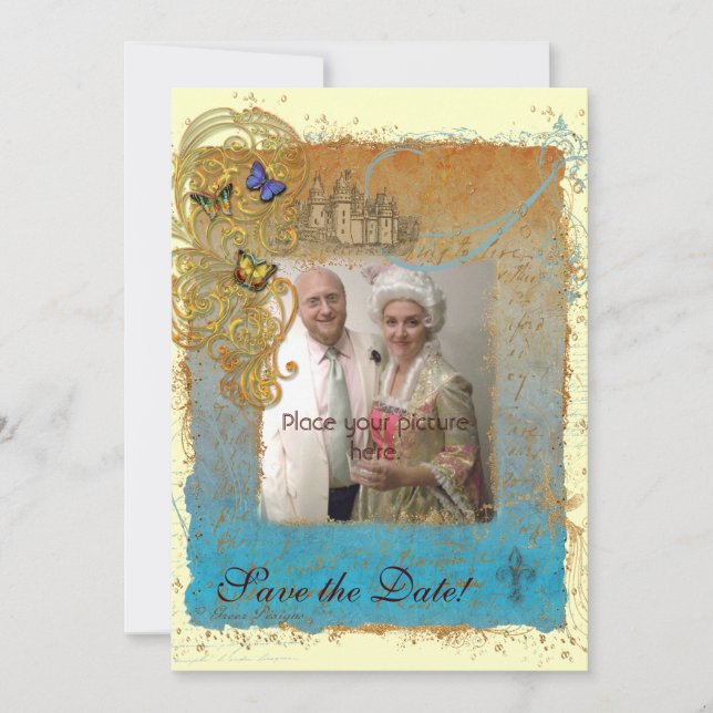 Spara datumet för fotoinbjudan för Storybook (Framsida)